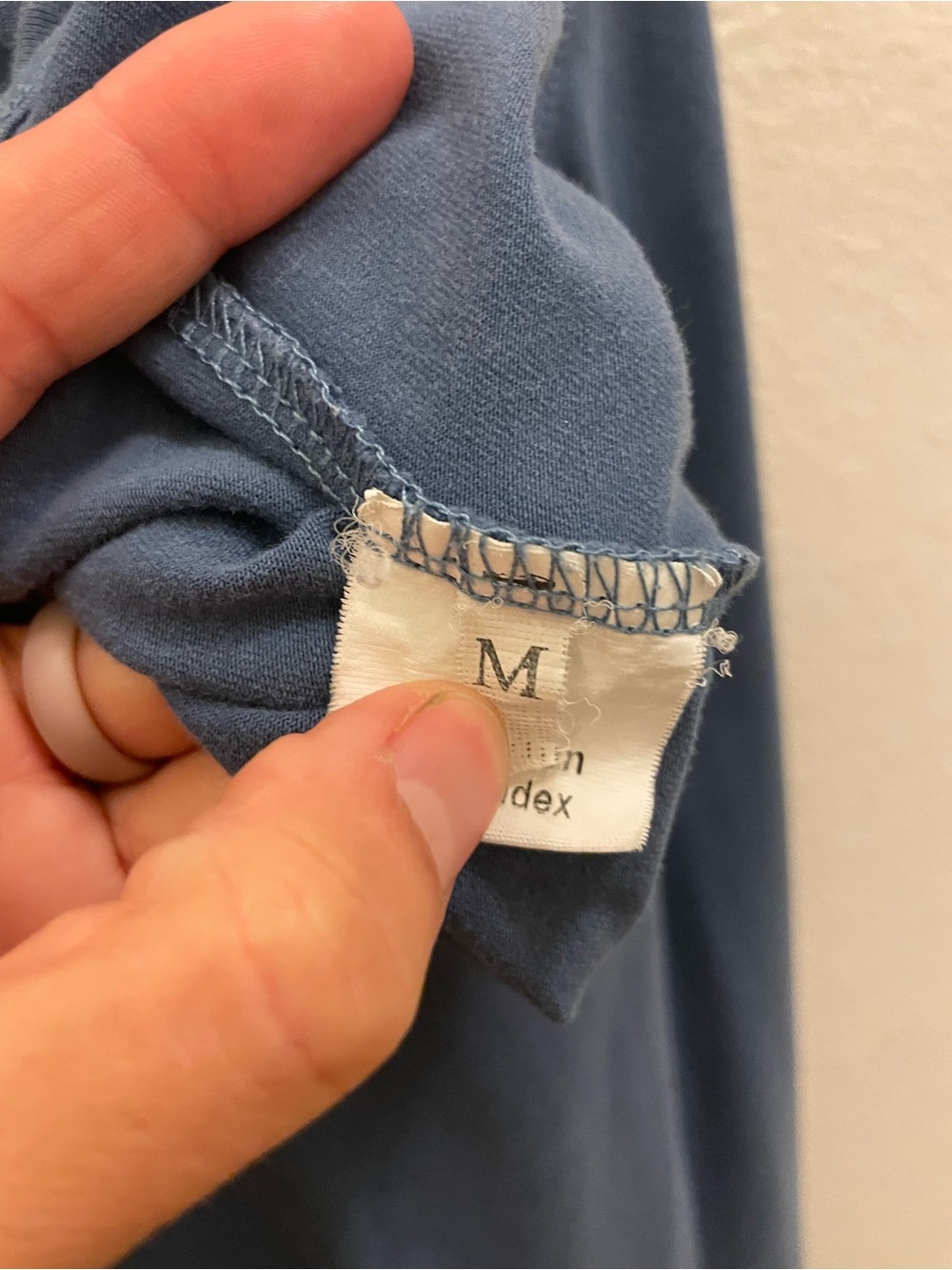 Rust Red & Slate Blue Spaghetti Strap Rompers - Picture 5 of 8
